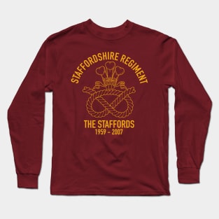 Staffordshire Regiment Long Sleeve T-Shirt